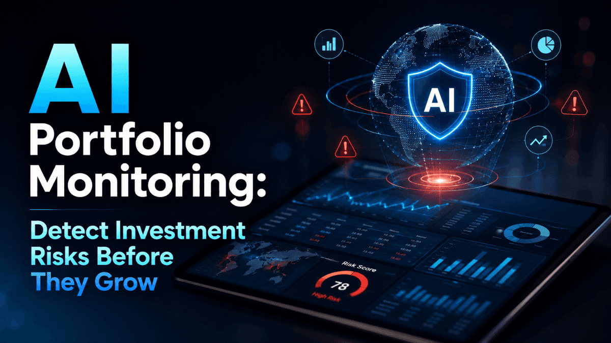 AI Portfolio Monitoring: Detect Investment Risks Before They Grow