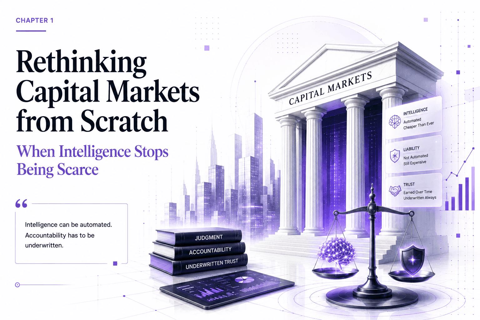 Rethinking Capital Markets in the Age of AI